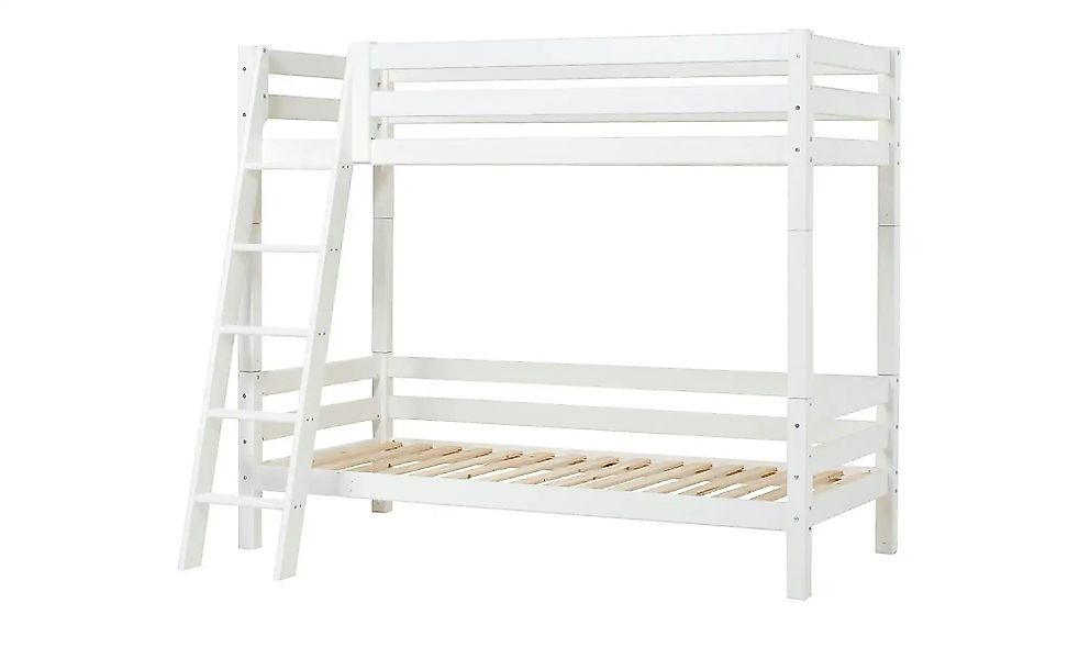 Hoppekids Etagenbett  ECO Luxury ¦ weiß ¦ Maße (cm): B: 137 H: 177 Betten > günstig online kaufen
