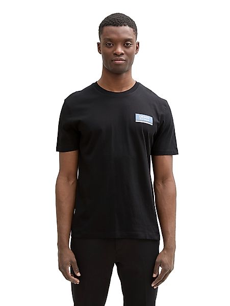 TOM TAILOR Denim T-Shirt mit verschiedenen günstig online kaufen
