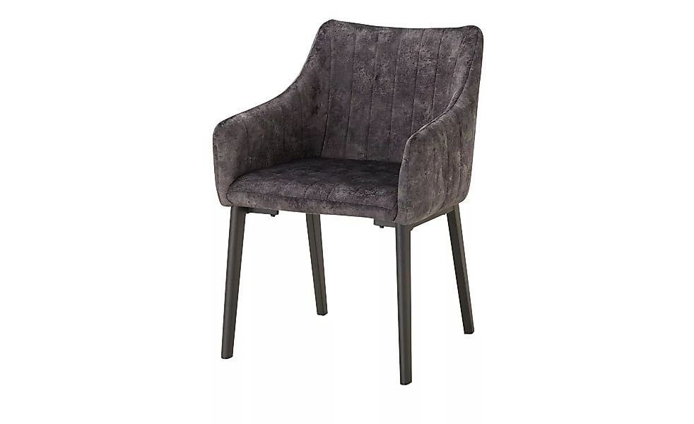 Stuhl  Solihull - grau - 56 cm - 83 cm - 61 cm - Sconto günstig online kaufen