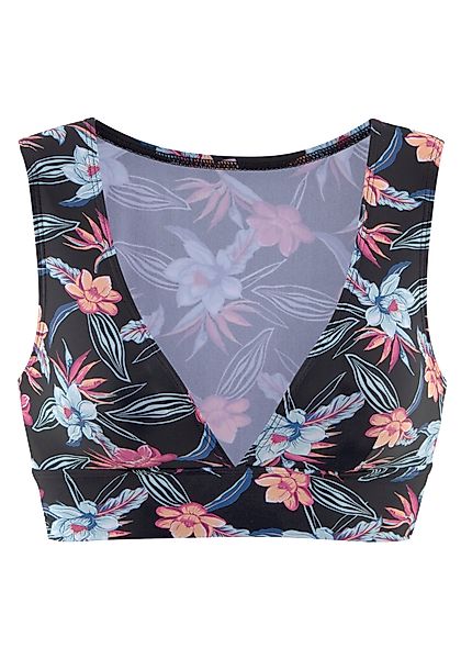 KangaROOS Bustier-Bikini-Top Agave, mit V-Ausschnitt günstig online kaufen