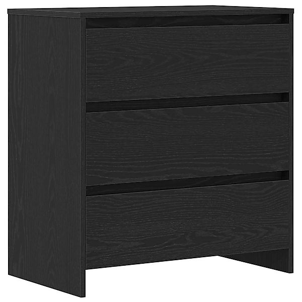 vidaXL Sideboard Schwarz Eichen-Optik 70x41x75 cm Holzwerkstoff 862083 günstig online kaufen