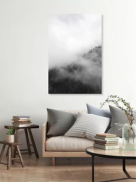 Poster / Leinwandbild - Above The Clouds 1/2 günstig online kaufen