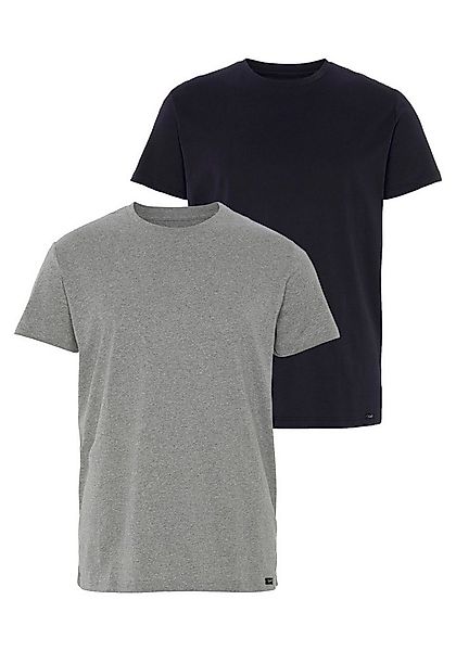 Lee® T-Shirt (Set, 2-tlg) in schmaler Passform günstig online kaufen