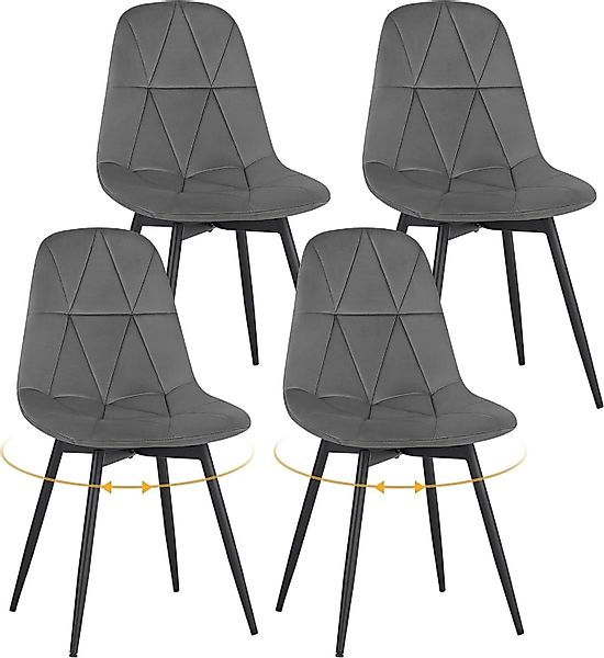 EUGAD Esszimmerstuhl (4 St), 4er Set, günstig online kaufen