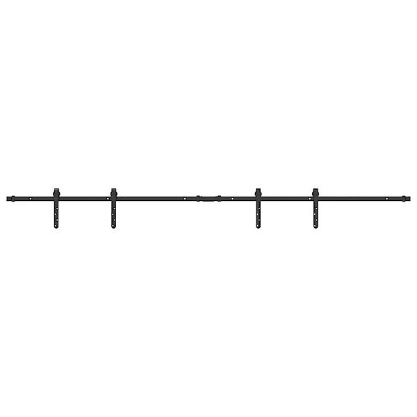 vidaXL Schiebetürbeschlag Set für Schranktüren 213 cm Karbonstahl 4009669 günstig online kaufen