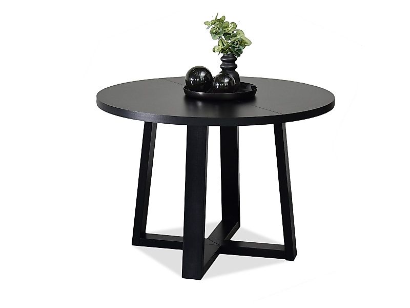 Compleo Esstisch Rund, Loft Design, 100-180 günstig online kaufen