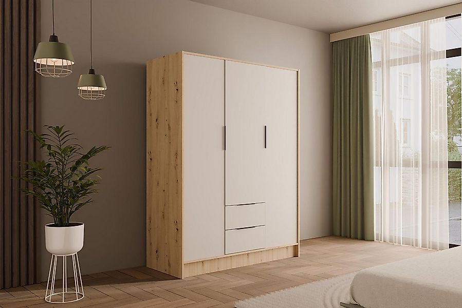 ALTDECOR Drehtürenschrank KOLIN (Kleiderschrank Garderobenschrank mit viel günstig online kaufen