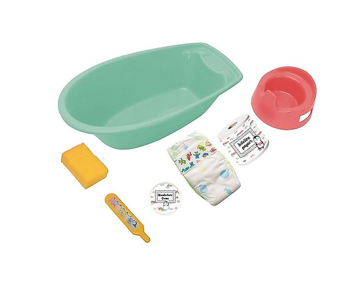Heless Puppen Badewanne Badewannenset Pinguin mint günstig online kaufen