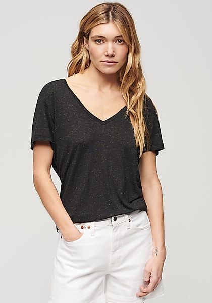 Superdry V-Shirt STUDIOS SLUB EMB VEE günstig online kaufen