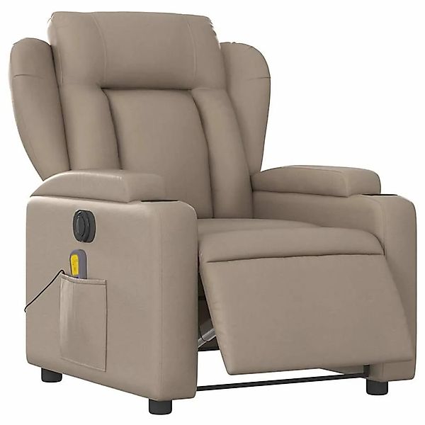 vidaXL Massagesessel Elektrisch Cappuccino-Braun Kunstleder 3204543 günstig online kaufen