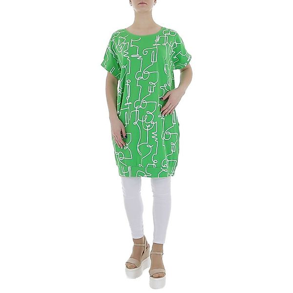 Ital-Design Tunikashirt Damen Freizeit (85987290) Textprint günstig online kaufen