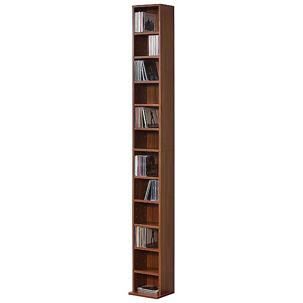 en.casa CD-Regal, »Tynset« 175x20x20 cm Standregal günstig online kaufen