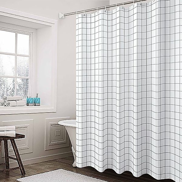 Fitgenics Duschvorhang Duschvorhang Textil, wasserdicht, anti-Schimmel, günstig online kaufen