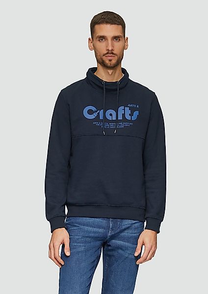 s.Oliver Sweatshirt Sweatshirt mit Frontprint und günstig online kaufen