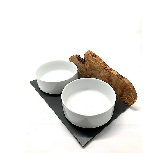 Olivenholz-erleben Futterstation 2-in-1 Futter- & Trinkstation MOUNTAIN Oli günstig online kaufen