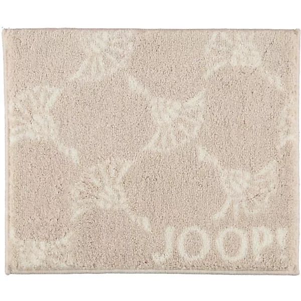 JOOP! Badteppich New Cornflower Allover 142 - Farbe: Natur - 020 - 50x60 cm günstig online kaufen
