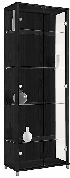 fif möbel Vitrine "OPTIMA", Standvitrine, Vitrinenschrank, Glasvitrine, Sam günstig online kaufen