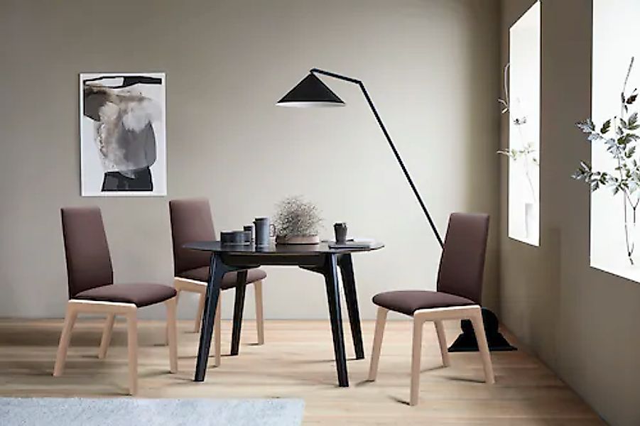 Stressless® Polsterstuhl »Laurel« () Low Back, Größe L, mit abgerundeten Be günstig online kaufen