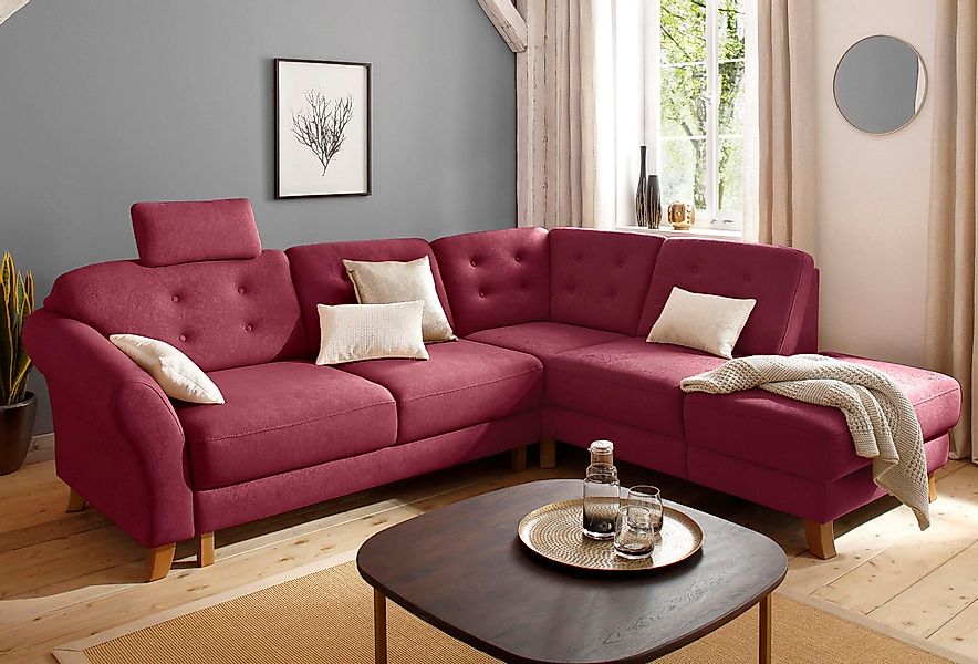 Home affaire Ecksofa Trondheim L-Form, mit günstig online kaufen