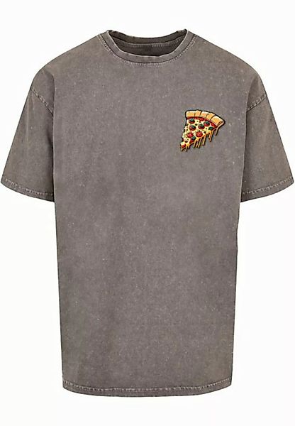 Merchcode T-Shirt Merchcode Herren Pizza Comic Acid Washed Oversized Tee (1 günstig online kaufen