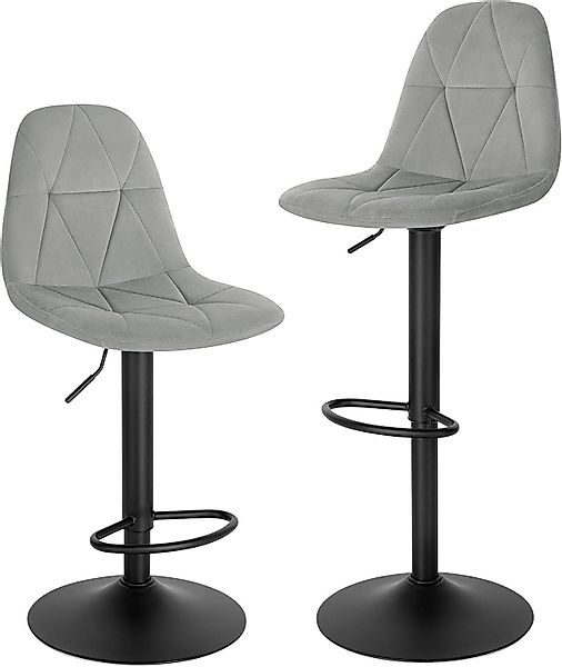 EUGAD Barhocker (2 St., 2er), Rückenlehne günstig online kaufen
