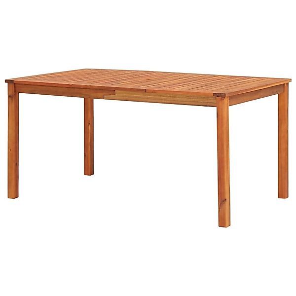 vidaXL Gartentisch 150x90x74 cm Massivholz Akazie 45962 günstig online kaufen