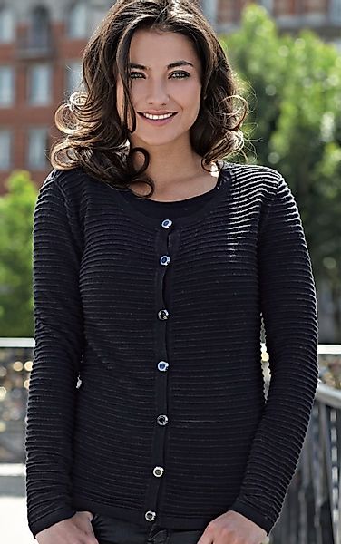 Passioni Cardigan Twinset mit einer Strickjacke günstig online kaufen