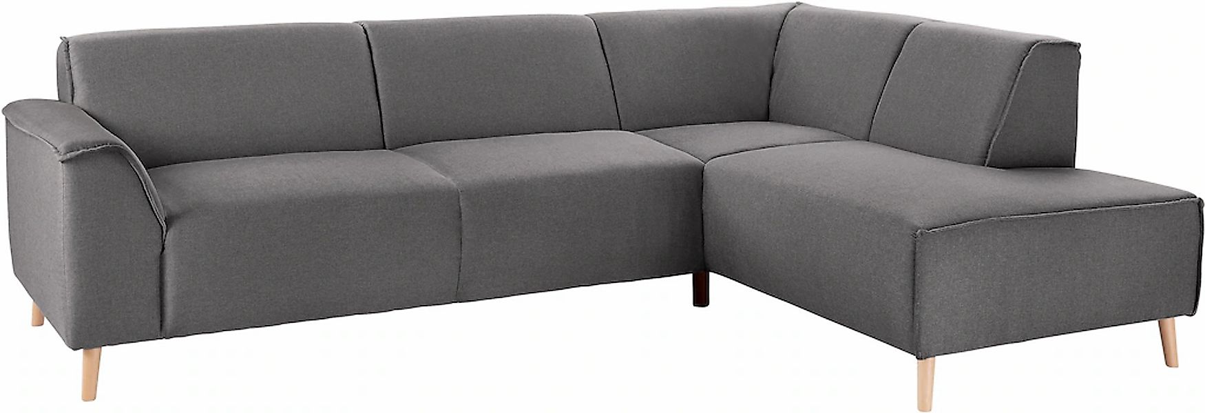 Home affaire Ecksofa "Janek Scandic Design, elegant und zeitlos, L-Form" mi günstig online kaufen