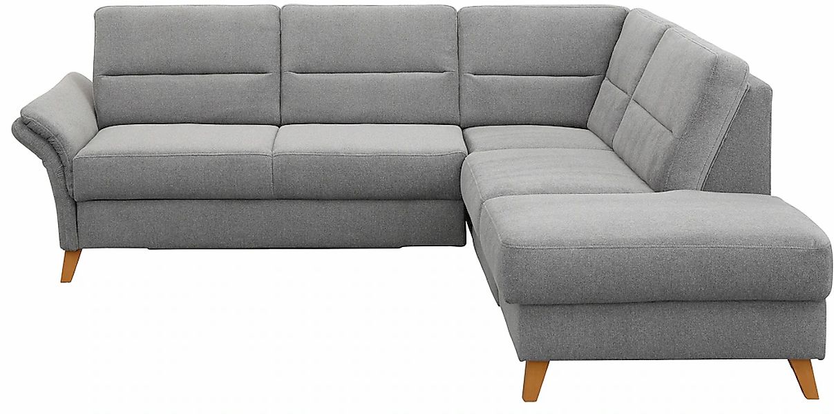Home affaire Ecksofa »Westerland L-Form«, Federkern-Polsterung, wahlweise m günstig online kaufen
