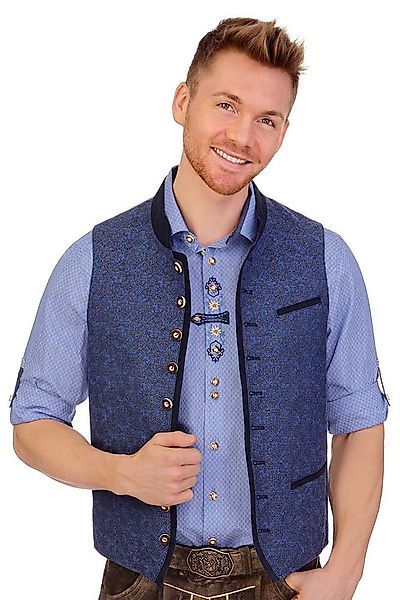 Gebr. Weis menswear Trachtenweste Trachtenweste - WIESSEE - dunkelblau günstig online kaufen