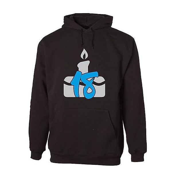 G-graphics Hoodie 18 – Geburtstagstorte Unisex zum 18ten Geburtstag mit tre günstig online kaufen