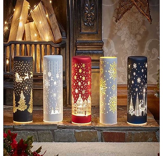 Smart Garden Weihnachtsszene WonderLight – Glaslaterne mit warmweißen LEDs, günstig online kaufen