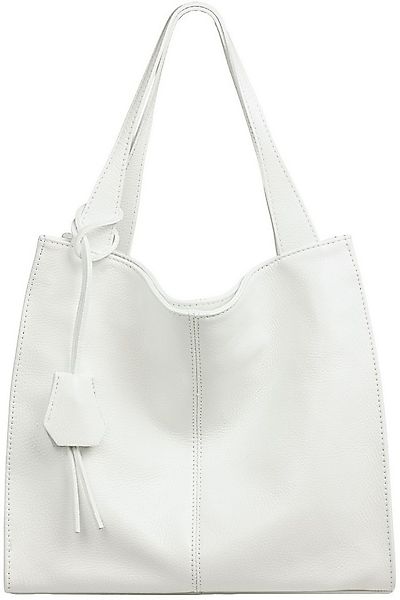 Caspar Schultertasche Großer XL Damen Leder Shopper Tasche - PREMIUM LINE - günstig online kaufen