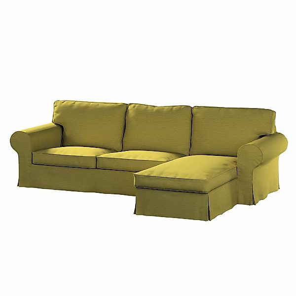 Bezug für Ektorp 2-Sitzer Sofa mit Recamiere, grün, Ektorp 2-Sitzer Sofabez günstig online kaufen