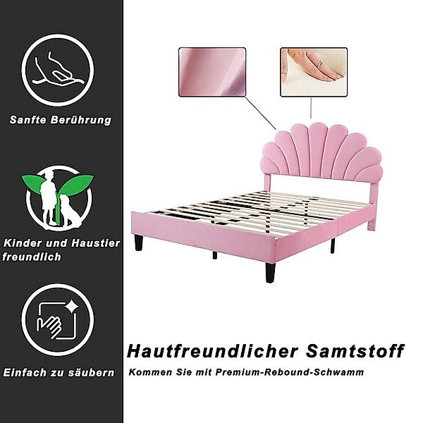 STILVORA Kinderbett 140x200 Polsterbett Gästebett mit Lattenrost,Jugendbett günstig online kaufen