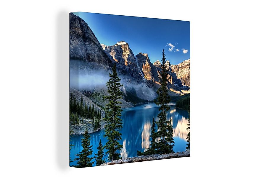 OneMillionCanvasses® Leinwandbild Nebliger Morgen über dem nordamerikanisch günstig online kaufen