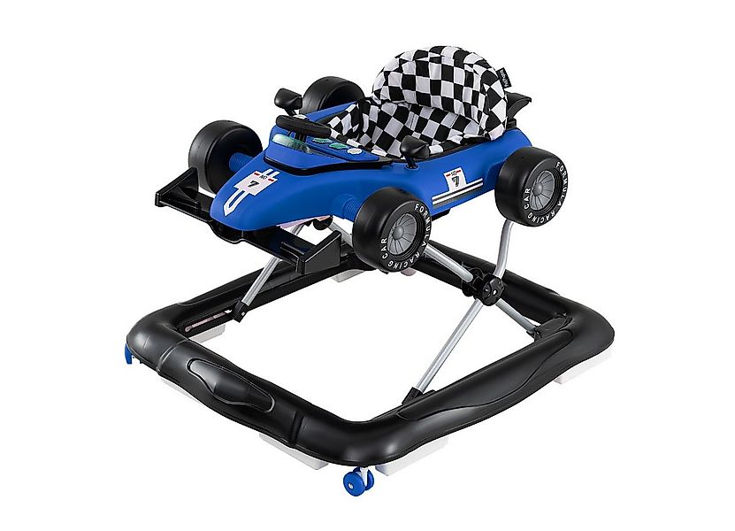 COSTWAY Lauflernhilfe, 4 in 1 Lauflernwagen mit Lenkrad & Spieluhr günstig online kaufen