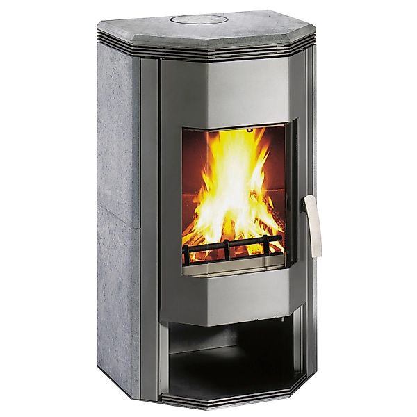 Wamsler Ugnis Kaminofen Naturstein Grau 8 kW günstig online kaufen