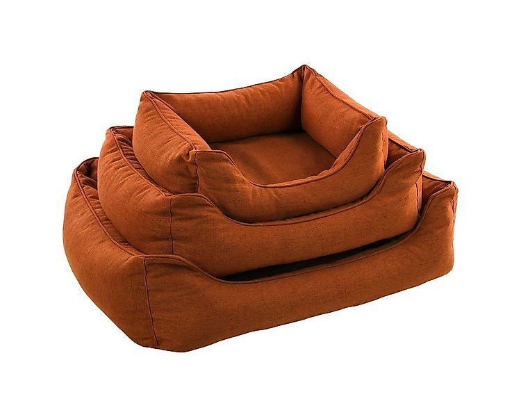Flamingo Tierbett Hundebett Ziva rechteckig terrakotta günstig online kaufen