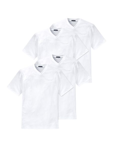 Schiesser T-Shirt American Shirt (4-tlg) unterziehshirt günstig online kaufen