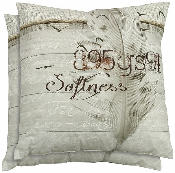 GO-DE Dekokissen "Klara" 2er Set günstig online kaufen