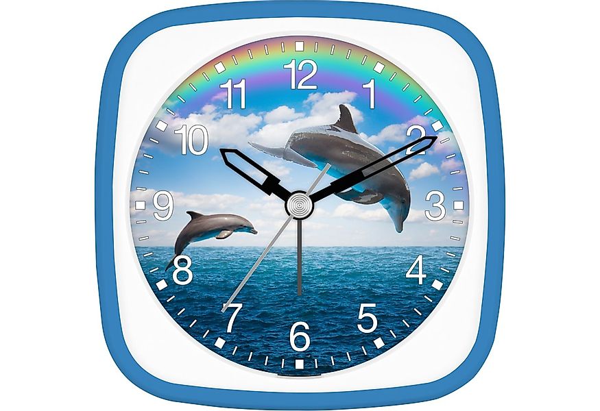 EUROTIME Quarzwecker EUROTIME 27156-08 Kinder-Quarzwecker mit schleichender günstig online kaufen