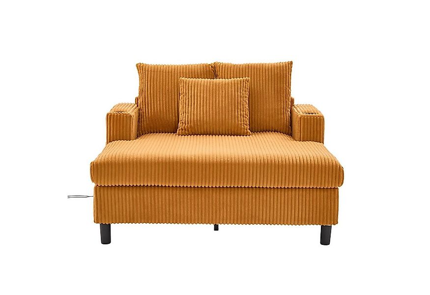 LVHOM Polsterliege XXL Relaxsessel mit LED-Licht & Ladestation - Haustierfr günstig online kaufen