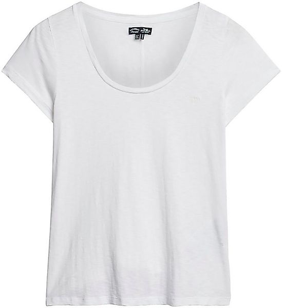 Superdry Kurzarmshirt SCOOP NECK TEE günstig online kaufen