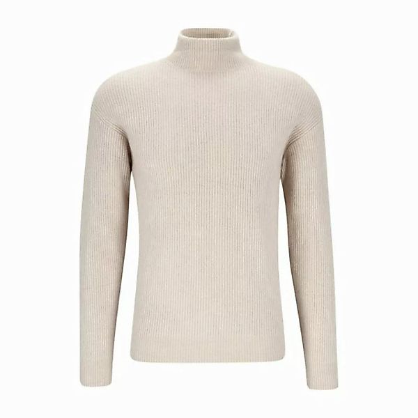 Drykorn Strickpullover Herren Rollkragenpullover MASON Regular Fit (1-tlg) günstig online kaufen