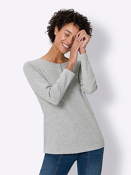 Sieh an! T-Shirt Langarmshirt . günstig online kaufen