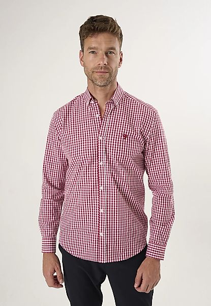 Felix Hardy Karohemd "Kariertes Langarmhemd" günstig online kaufen