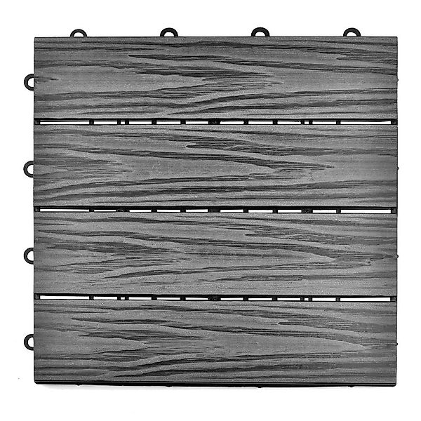 euroharry WPC-Fliesen WPC Terrassenplatten, 30x30cm, 110-St., günstig online kaufen