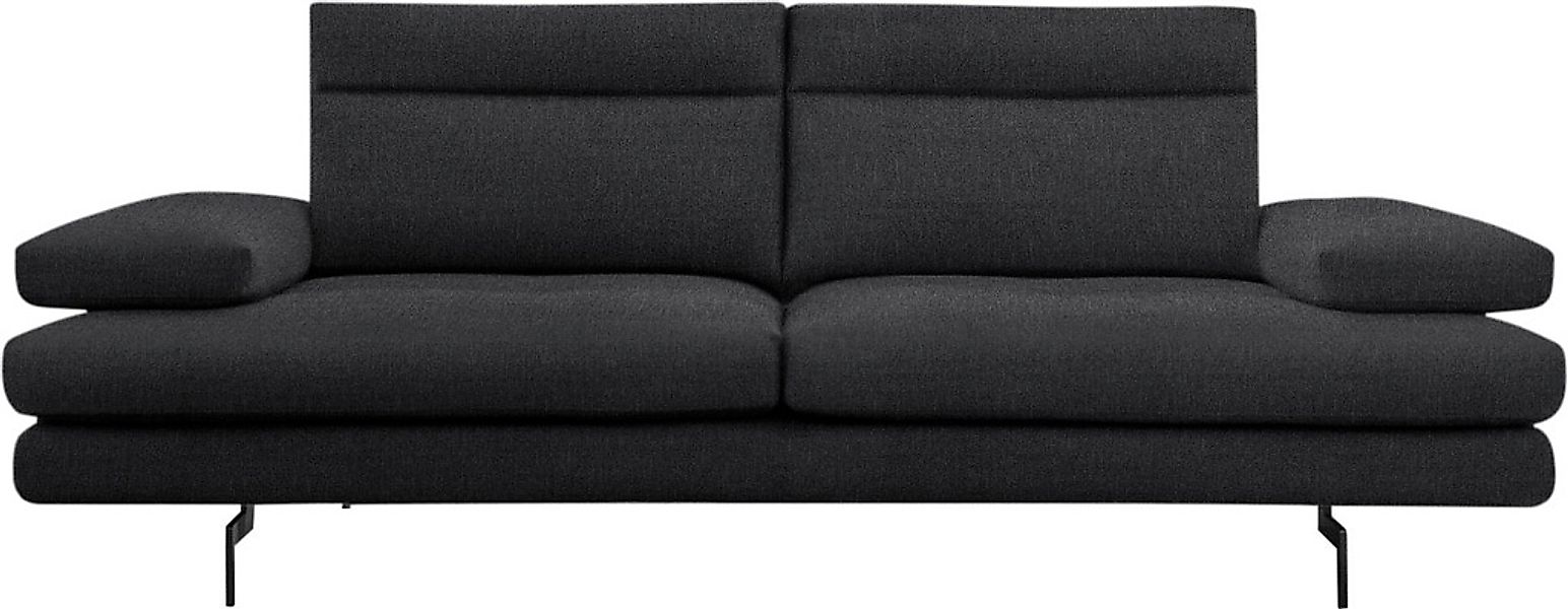 CALIA ITALIA 3-Sitzer "Toby Wing, 208 cm breit, Designsofa, hochwertige Ver günstig online kaufen