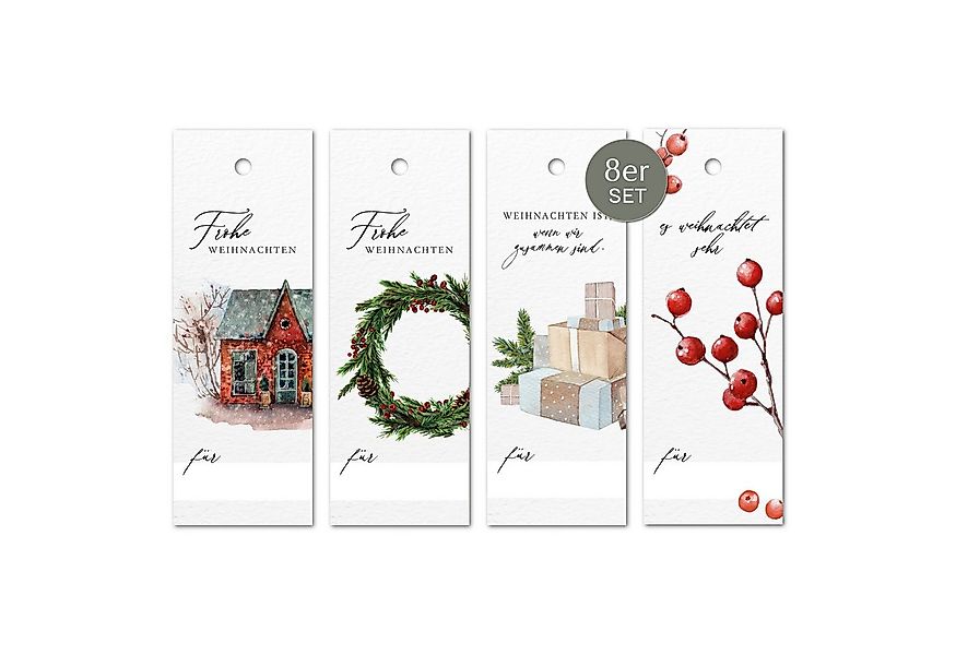 NORDEULE Dekohänger Weihnachten Mix-Set 8 Stück (8 St), Geschenkanhänger id günstig online kaufen